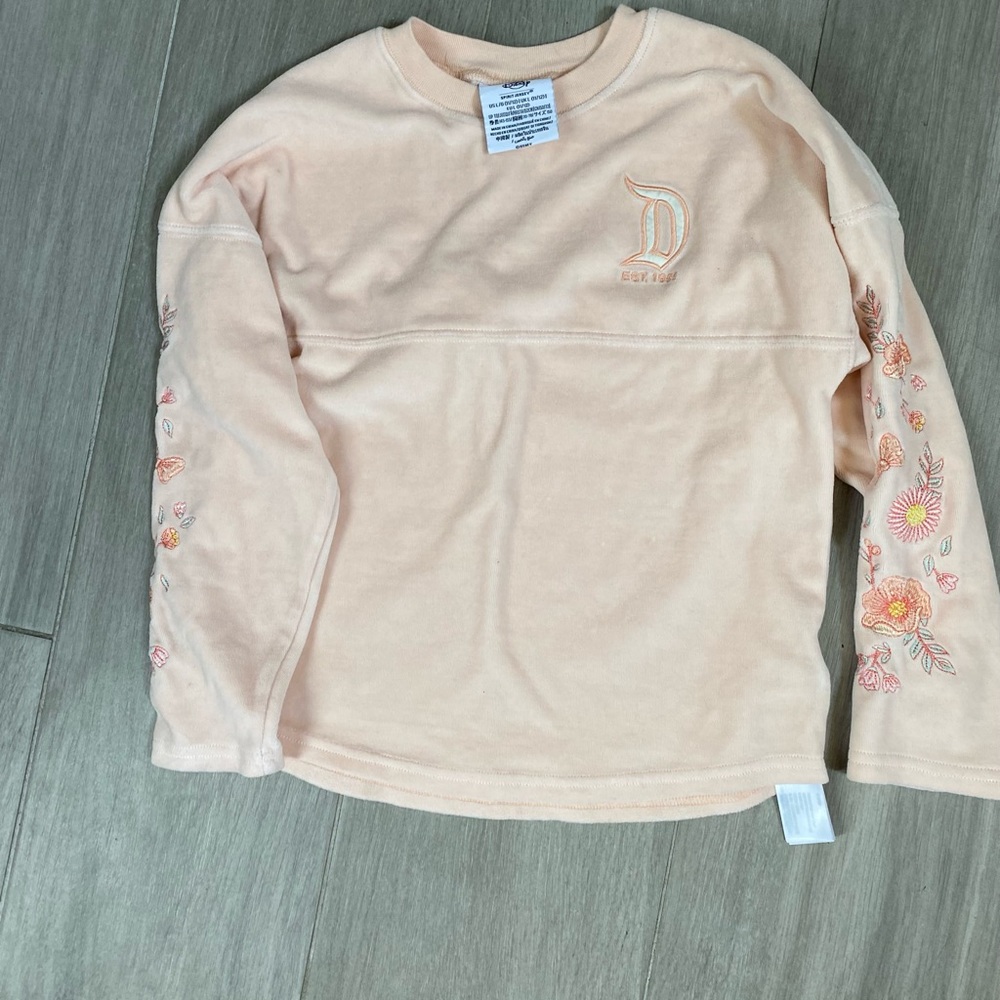 Girls Disneyland resort sweatshirt